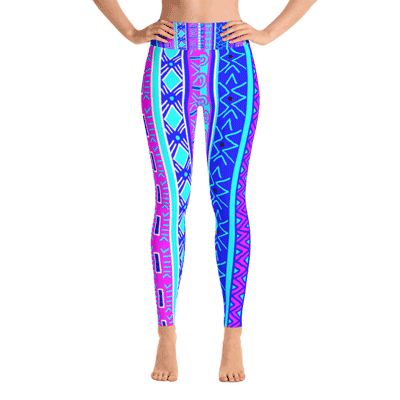 Afro-lines-track-star-yoga-leggings-front