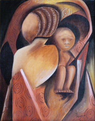 EARTH MOTHER AND CHILD