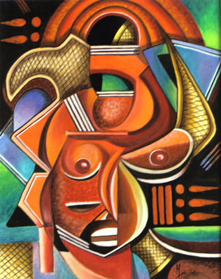 MARUVIAN HORNED MASK
