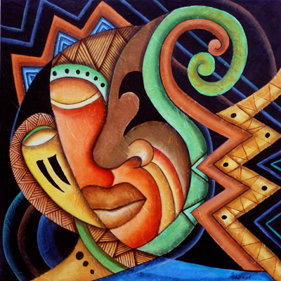 MARUVIAN PORTRAIT MASK II