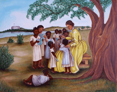 Mary Peak Under the Emancipation Oak