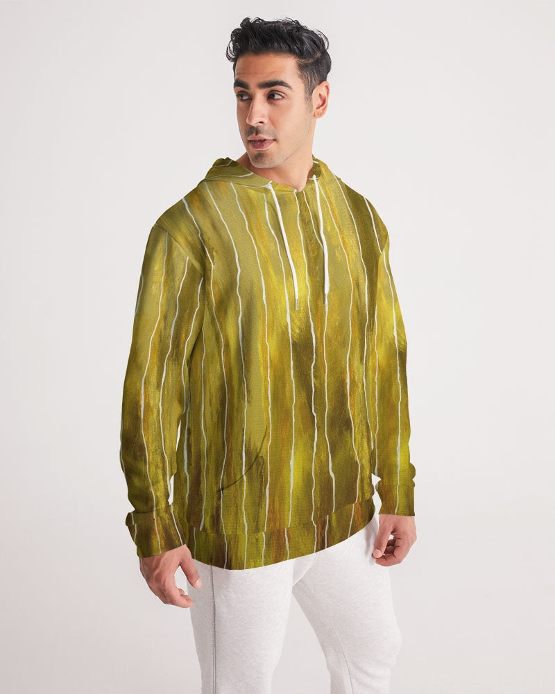Gradient Jungle Stream Men's Hoodie