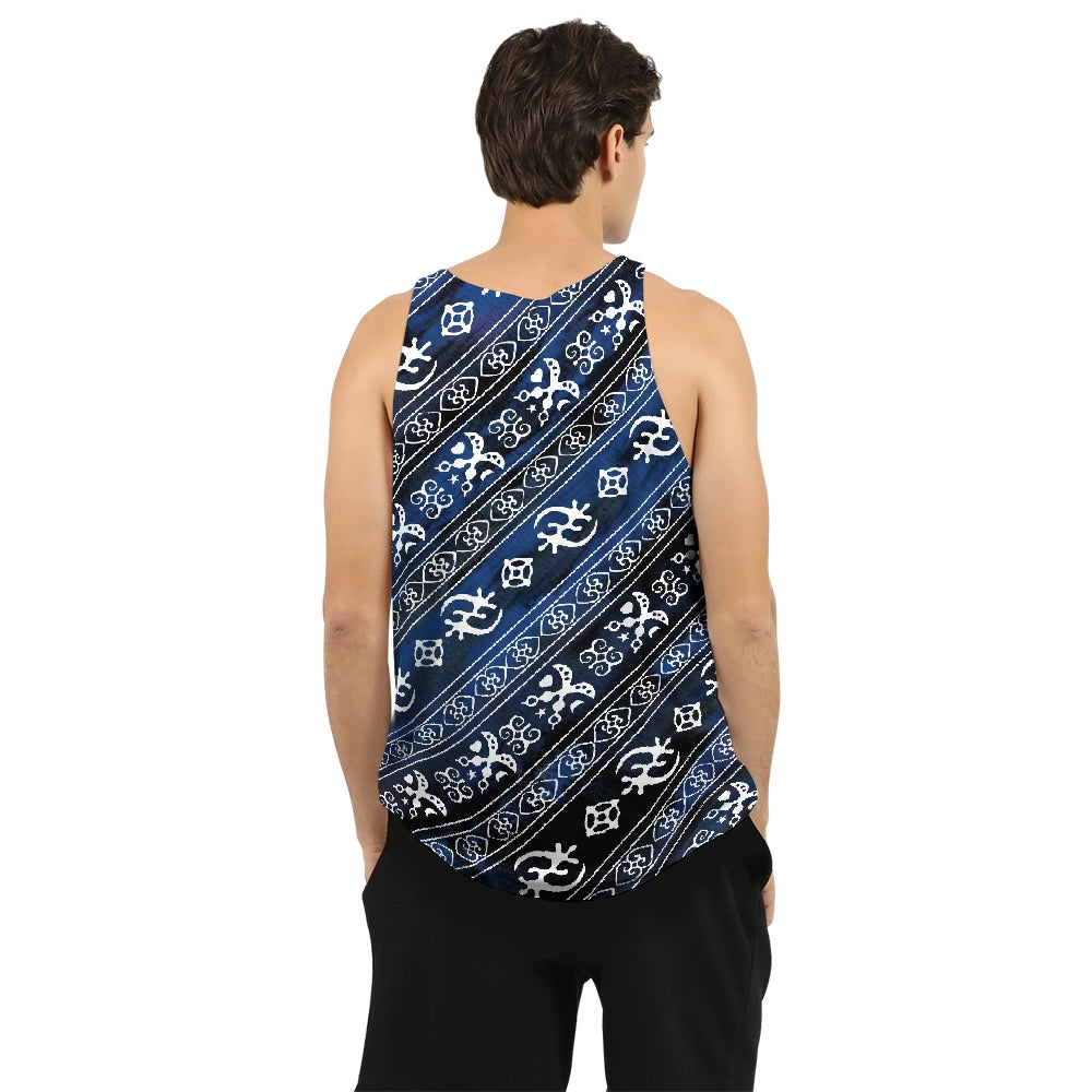 Adinkra Denim Men's Tank