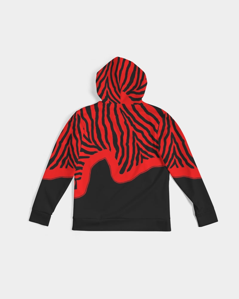 Zebra Red Men's Hoodie