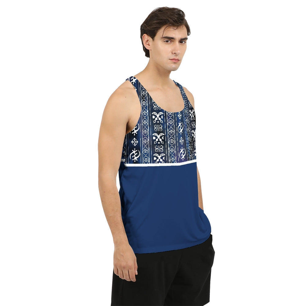 Adinkra Denim Men's Tank
