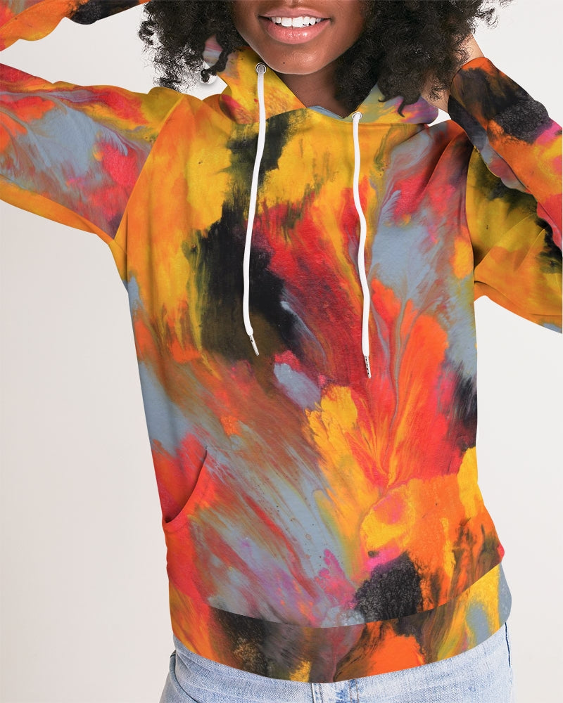 Orange Fling Women's Hoodie
