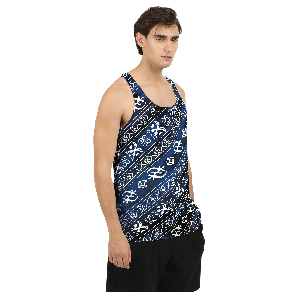 Adinkra Denim Men's Tank