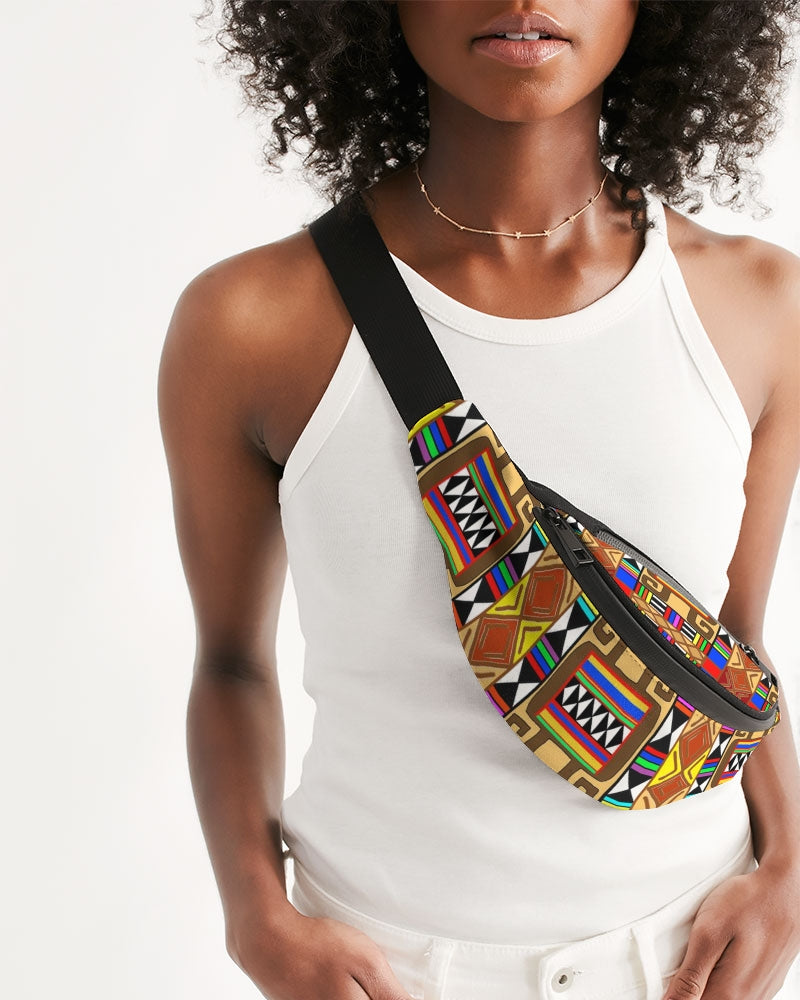 Kente Royal Crossbody Sling Bag