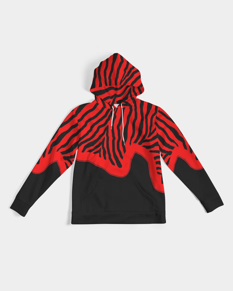Zebra Red Men's Hoodie