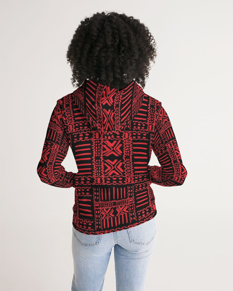 Good fortune red Women's Hoodie