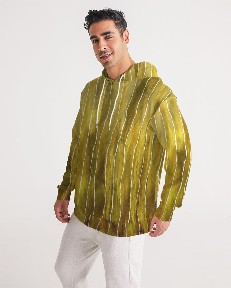 Gradient Jungle Stream Men's Hoodie