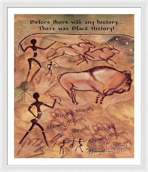 Black History - Framed Print