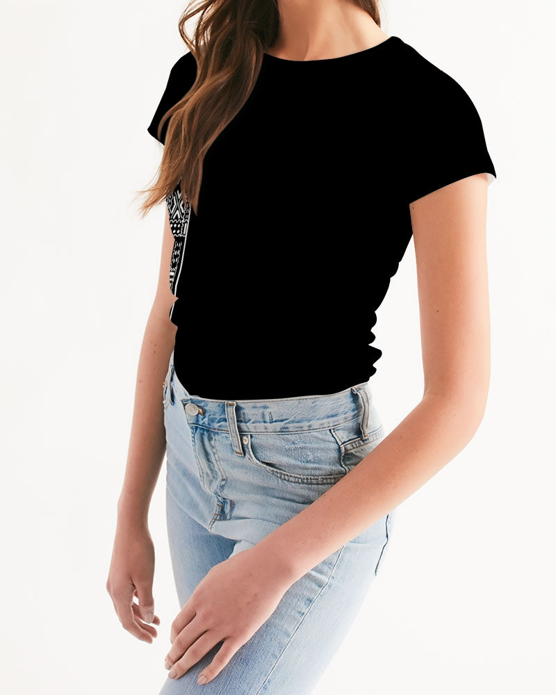 Kente stripe t shirt Women's Tee