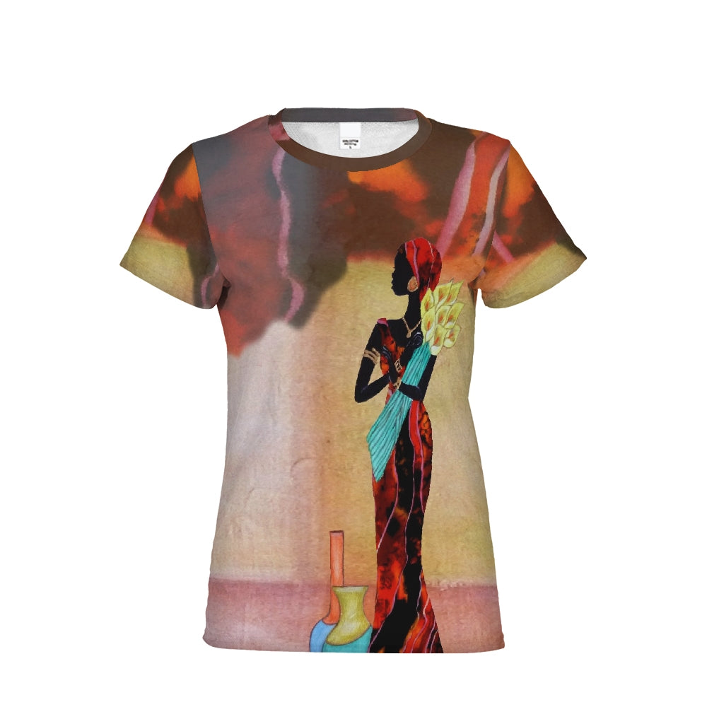 Fabric Queen & Rouge Women's Tee