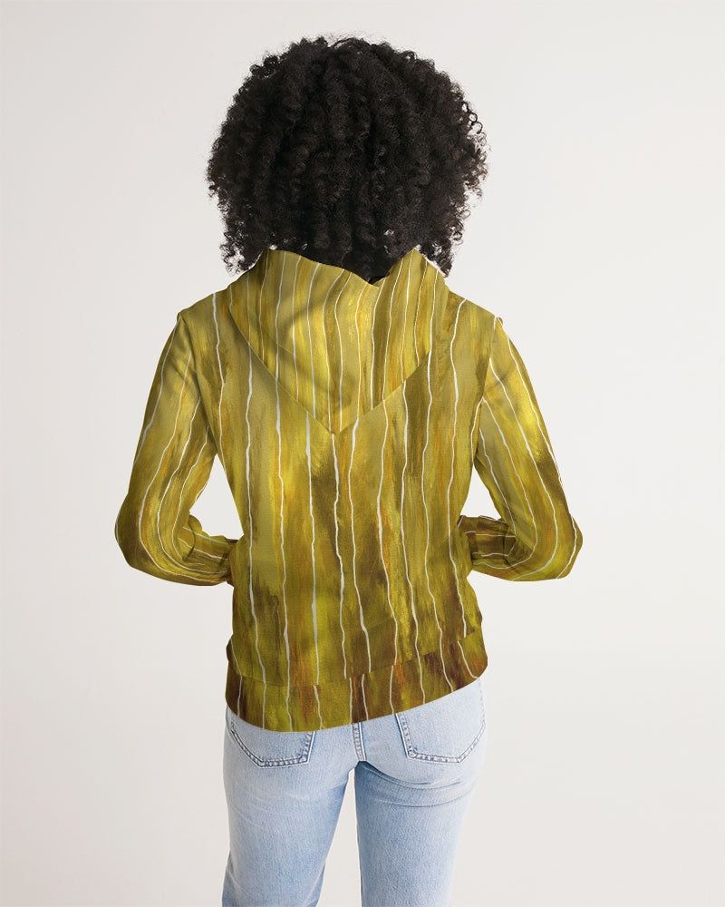 Gradient Jungle Stream Women's Hoodie