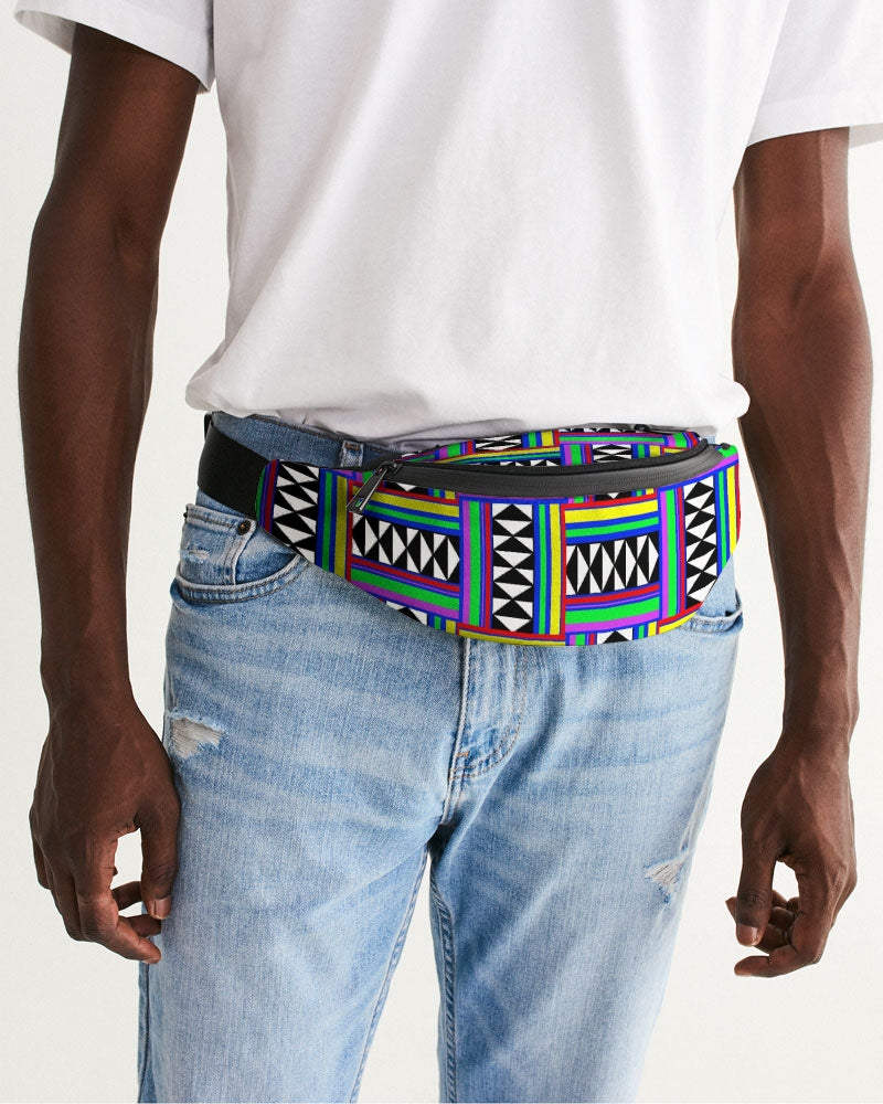 Kente Weave Crossbody Sling Bag