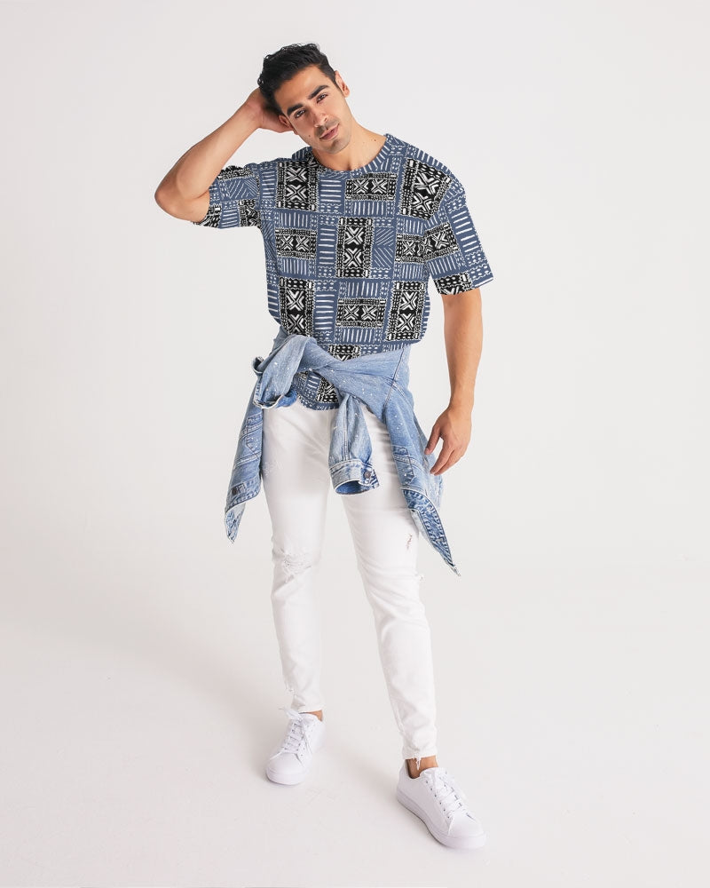 Good Fortune Blue Men's Premium Heavyweight Tee