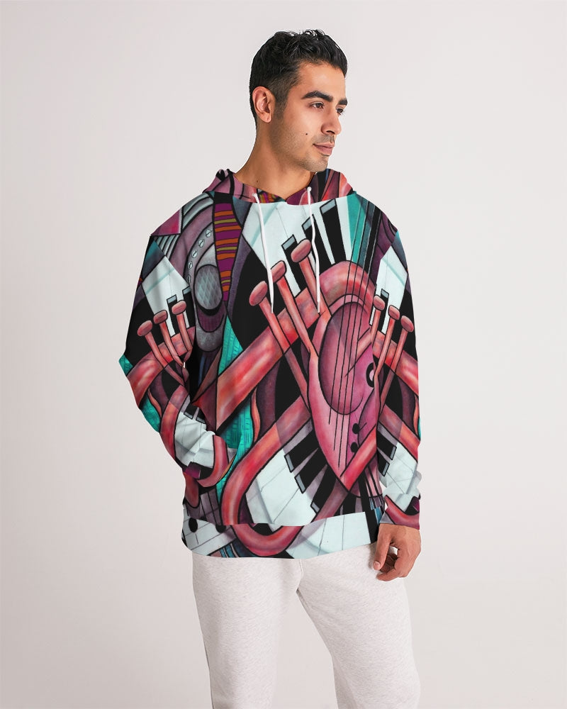 Jazzy Wine Men's Hoodie