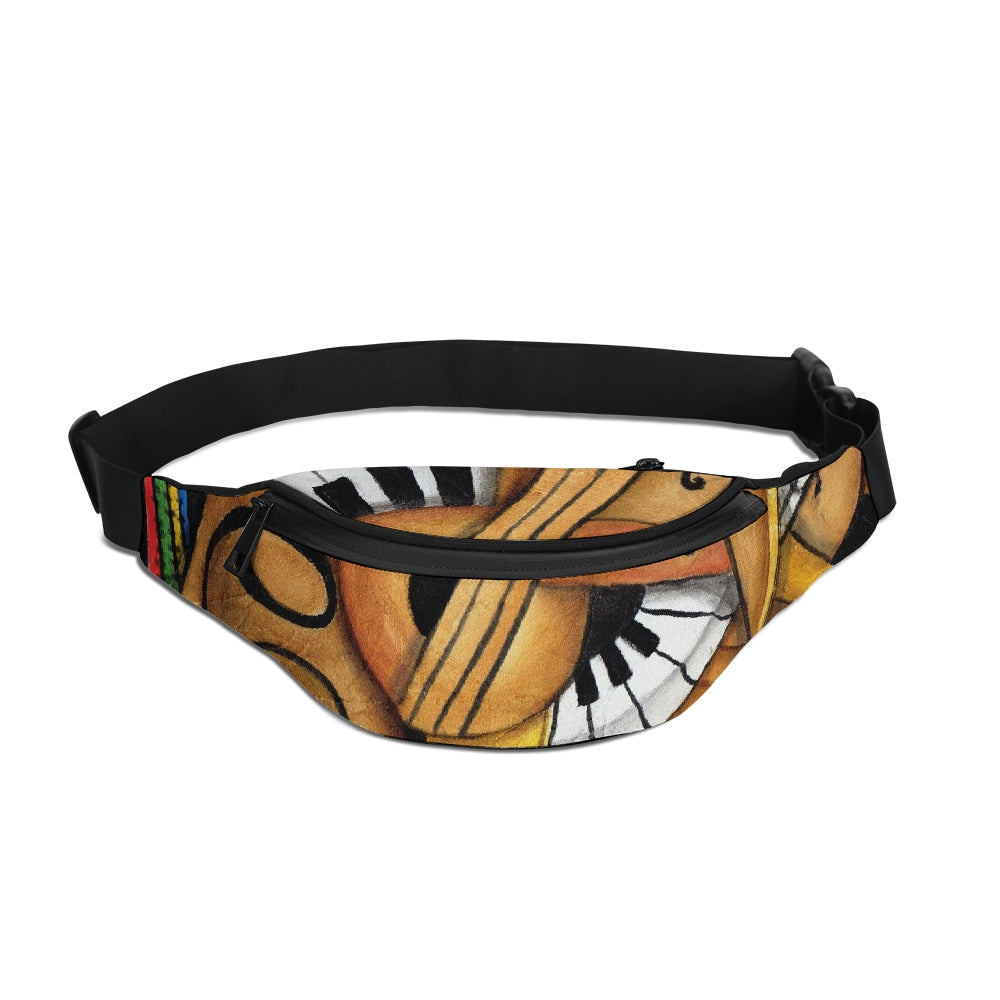 Music Festival. Crossbody Sling Bag