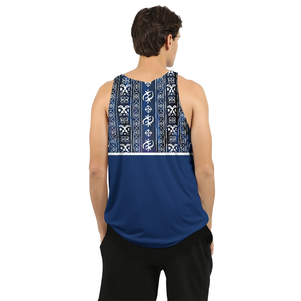 Adinkra Denim Men's Tank