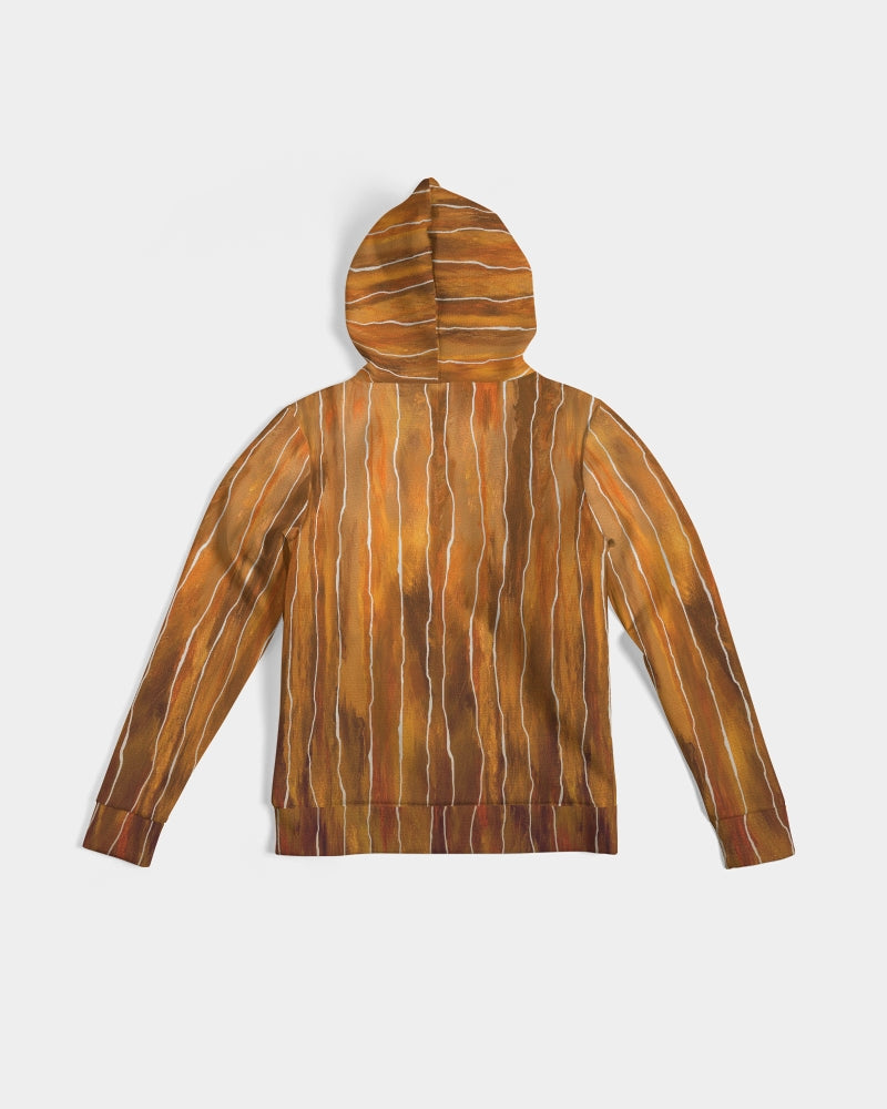 Gradient Stream Rust Women's Hoodie