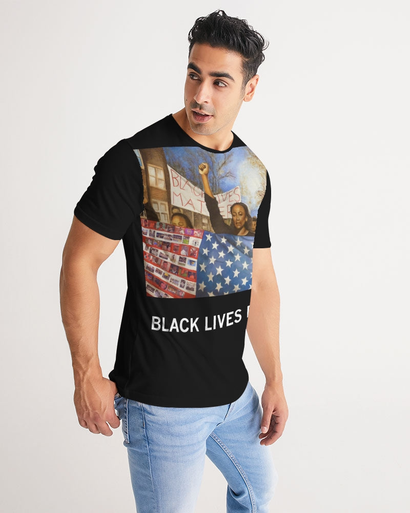 Black Lives Matter allover t shirt Men's Tee