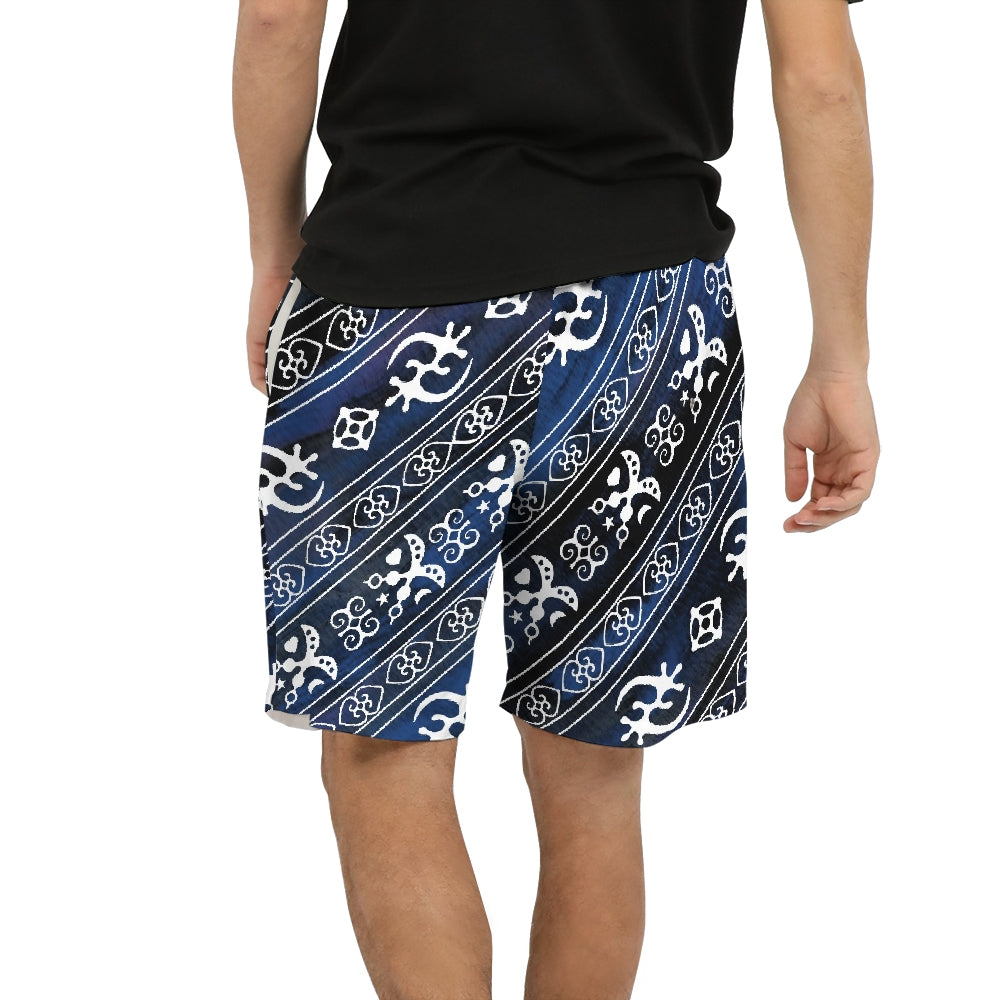 Adinkra Denim Men's Swim Trunk