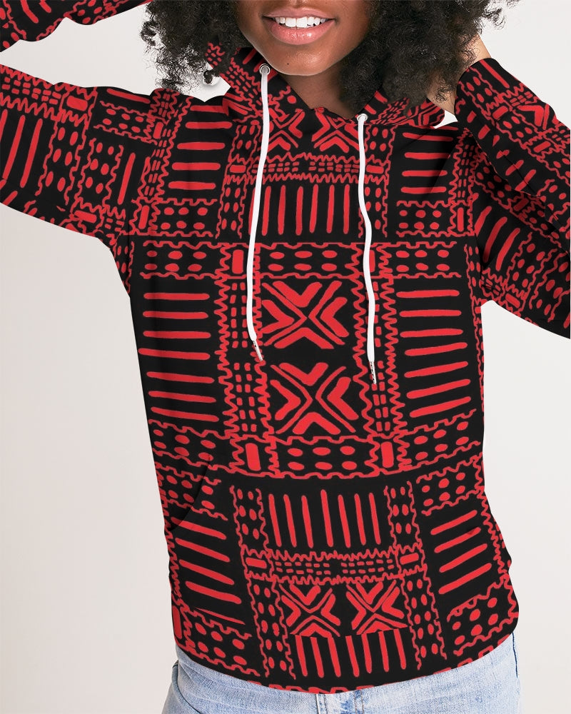 Good fortune red Women's Hoodie