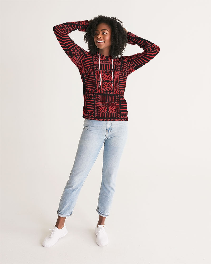 Good fortune red Women's Hoodie