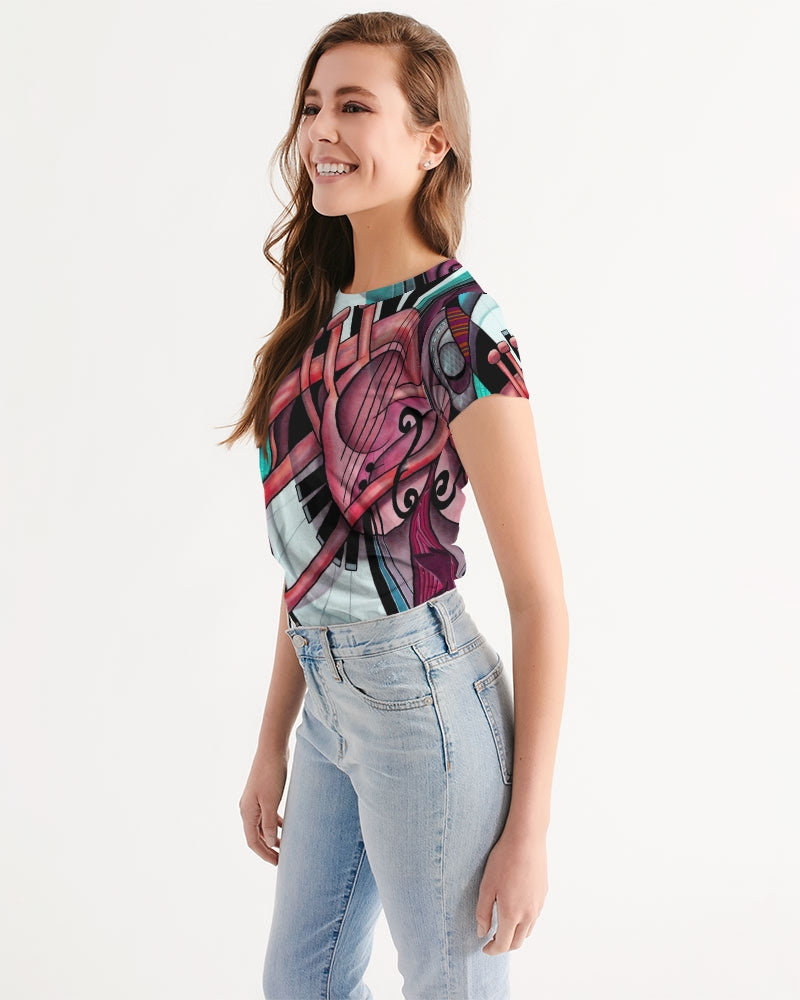 Jazzy Wine Women's Tee