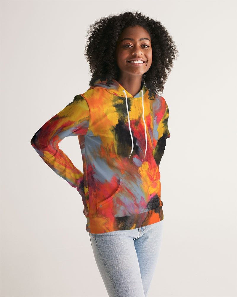 Orange Fling Women's Hoodie