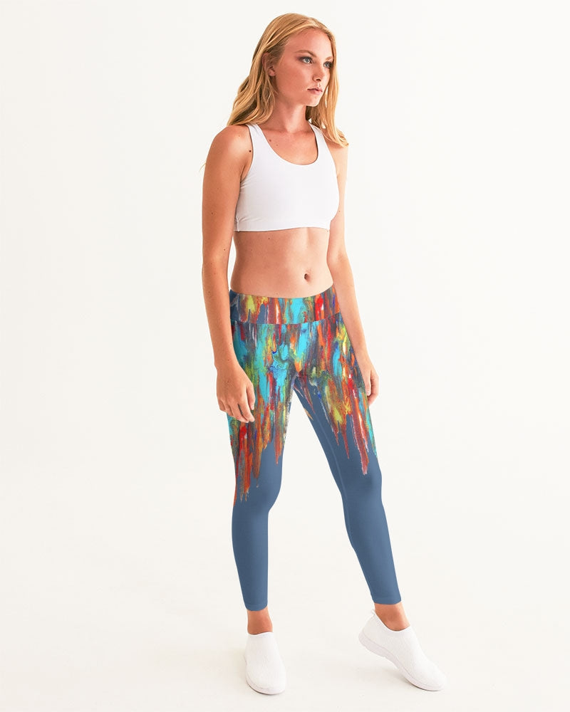 Color Drip Yoga Women's Yoga Pants
