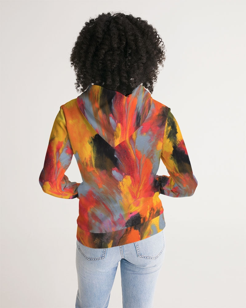 Orange Fling Women's Hoodie