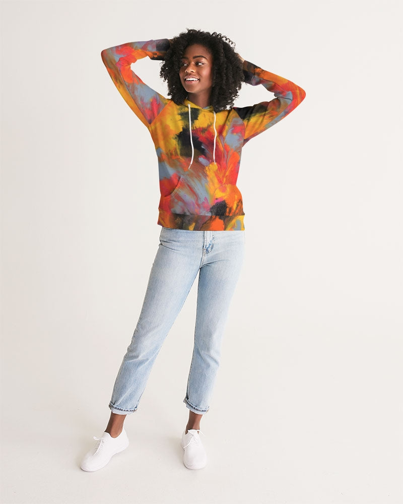 Orange Fling Women's Hoodie
