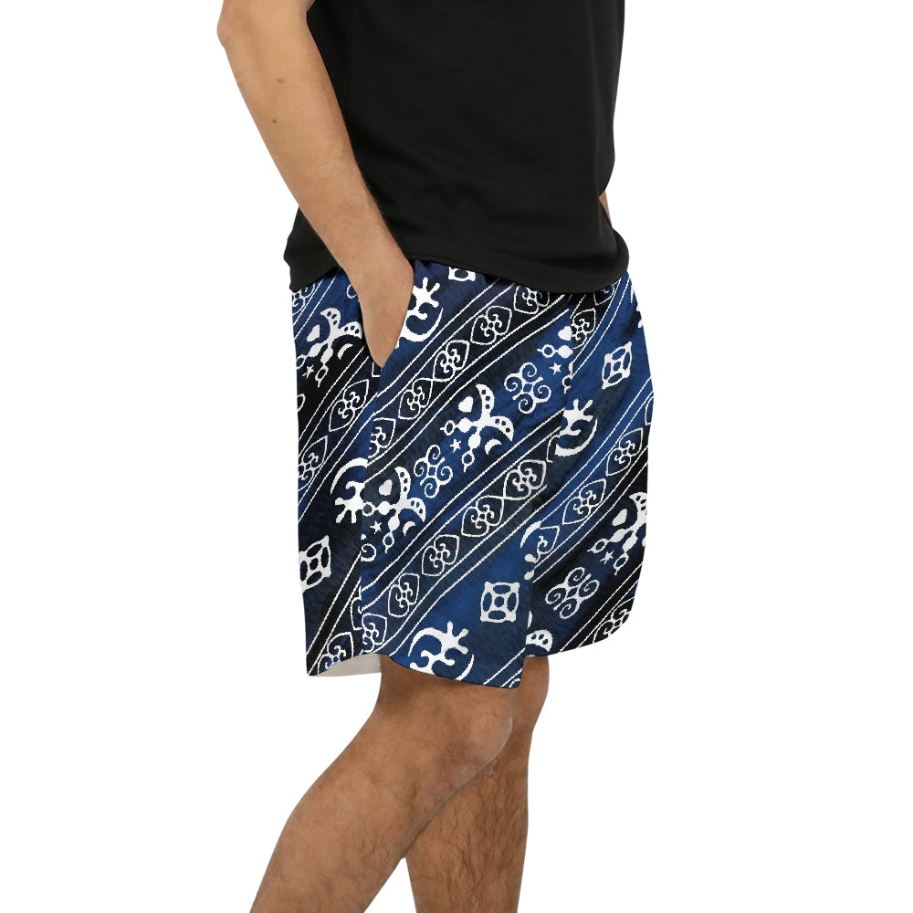 Adinkra Denim Men's Swim Trunk