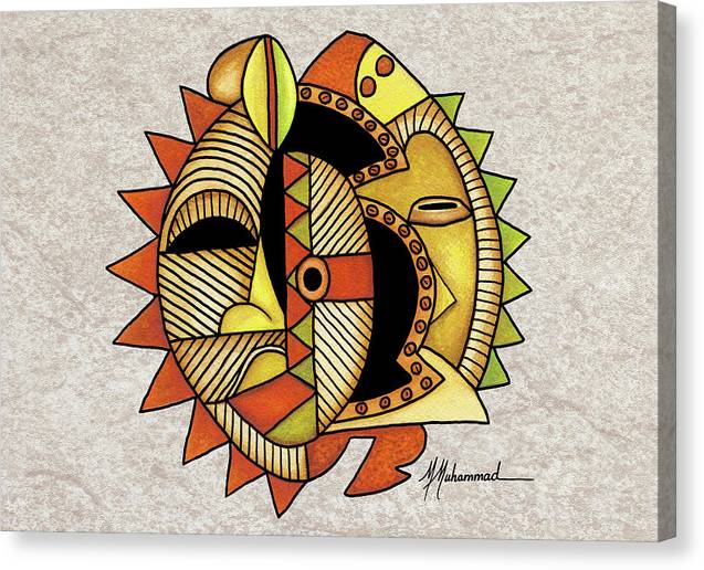 Mask 3 - Canvas Print