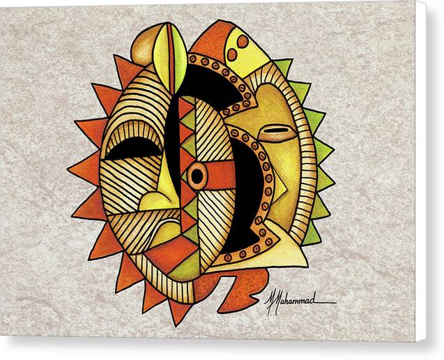 Mask 3 - Canvas Print