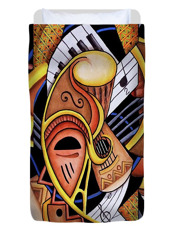 Mask Medley - Duvet Cover