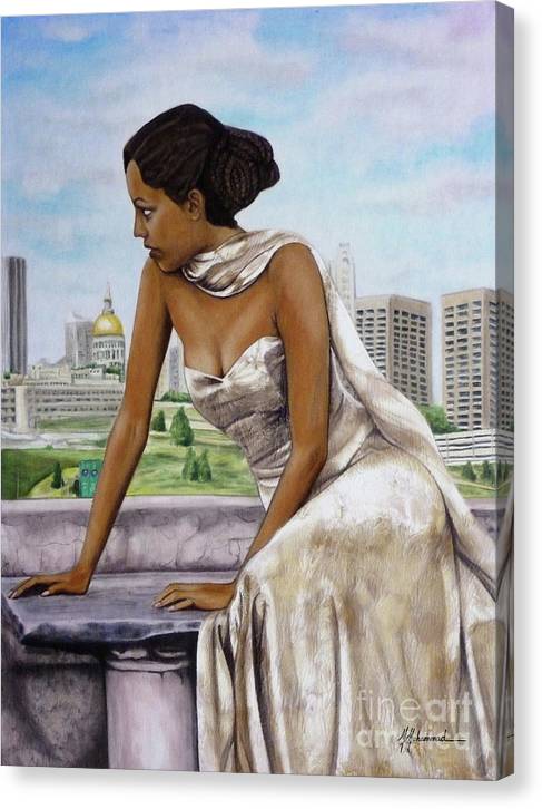 Muse Over Atlanta - Canvas Print
