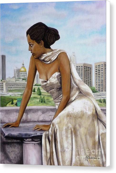 Muse Over Atlanta - Canvas Print