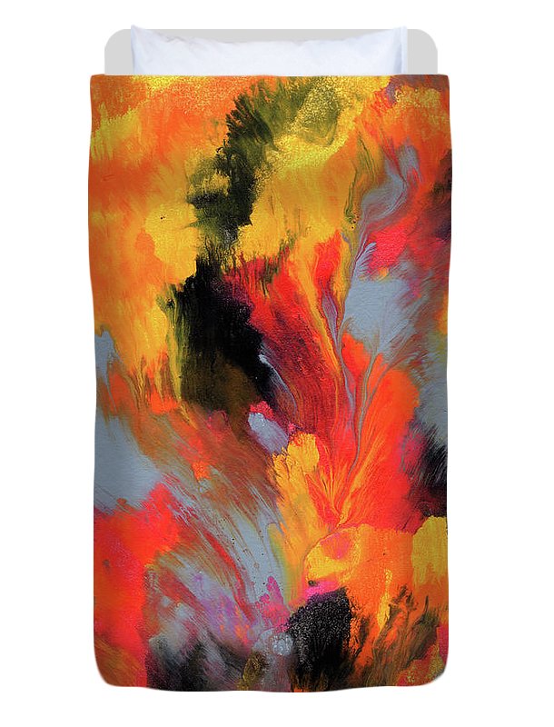 Orange Fling - Duvet Cover