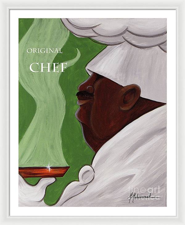 Original Chef - Framed Print