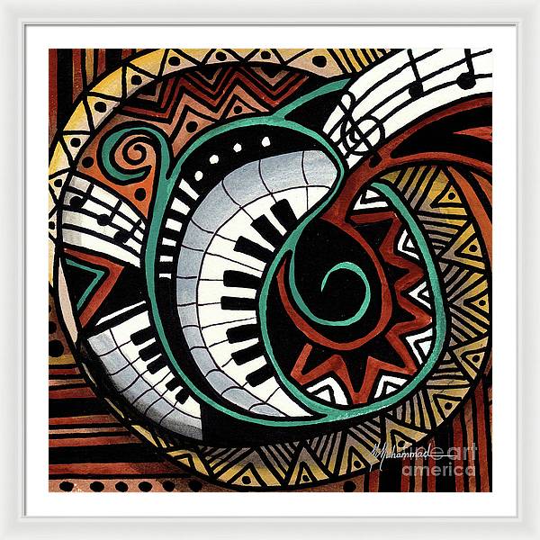 Round About - Framed Print