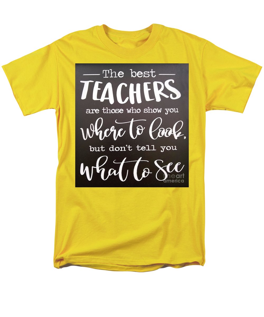 The Best Teachers - Men's T-Shirt (Regular Fit)