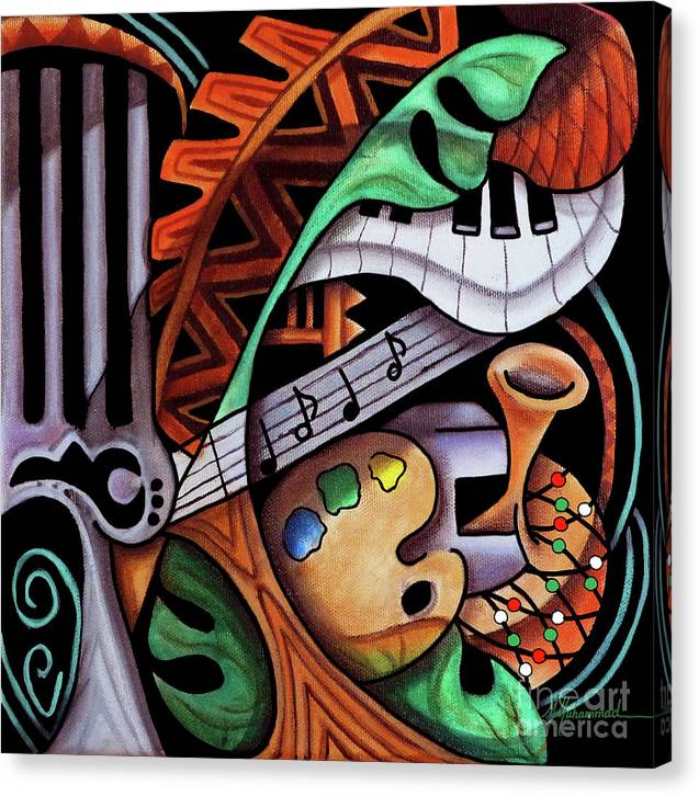 Tribute to the Arts - Canvas Print