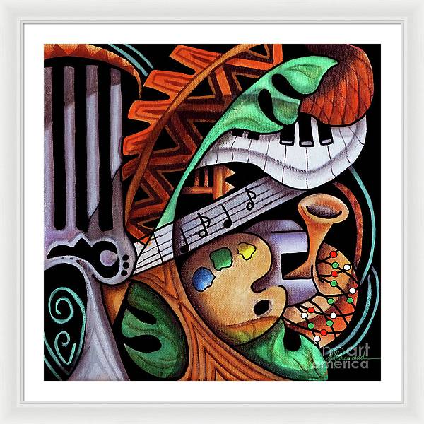 Tribute to the Arts - Framed Print