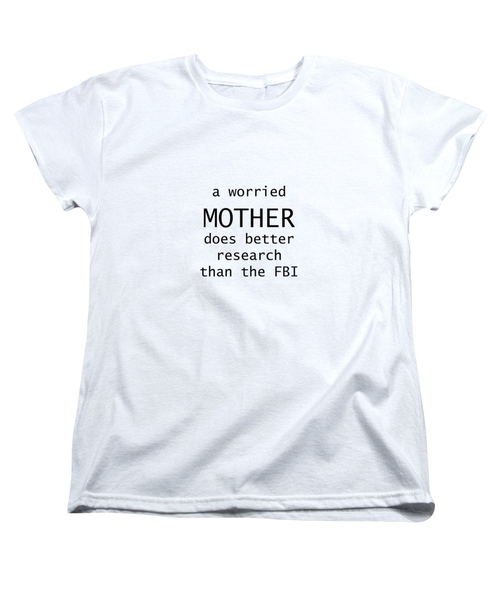 Worried Mother - Women's T-Shirt (Standard Fit)