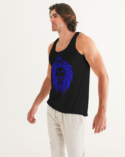 Lion King Blue Men's All-Over Print Tank