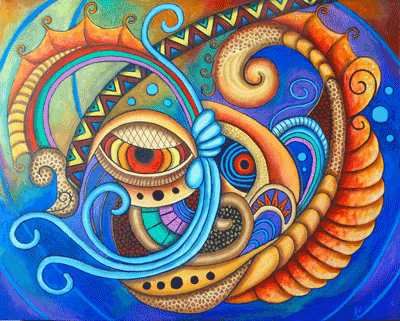 Maruvian God Luck Dragon Mask