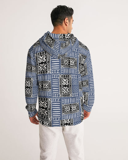 Good Fortune Blue Men's Hoodie